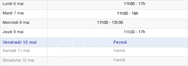 horaires d'ouverture de la Mairie De Saint-Bertrand-De-Comminges