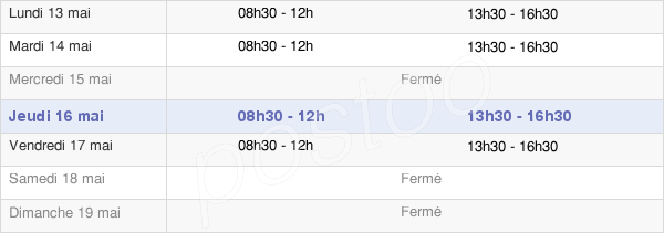 horaires d'ouverture de la Mairie De Serra-Di-Fiumorbo