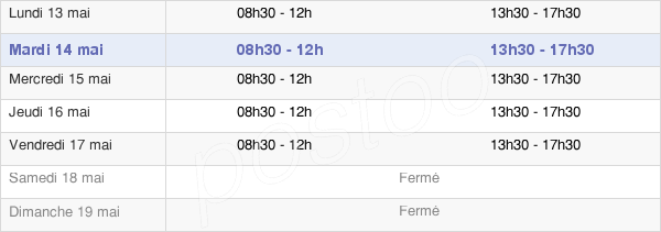 horaires d'ouverture de la Mairie De Lézignan-Corbières