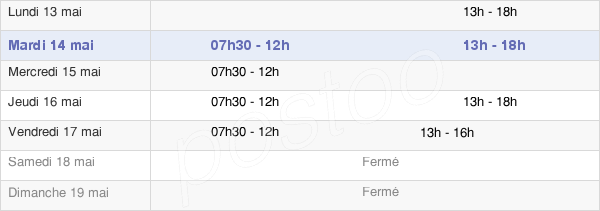 horaires d'ouverture de la Mairie De Ventenac-Cabardès