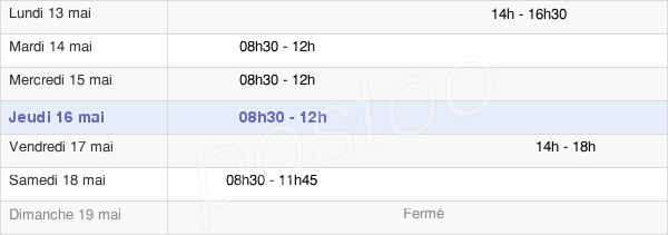 horaires d'ouverture de la Mairie De Frépillon