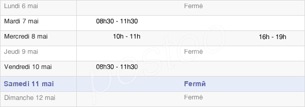horaires d'ouverture de la Mairie De Romeny-Sur-Marne