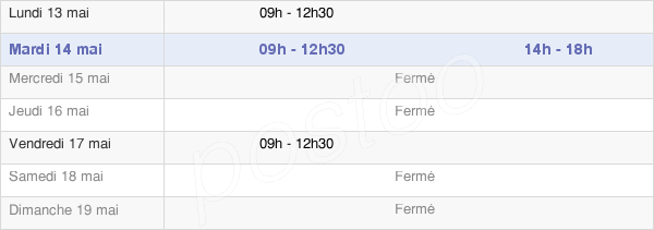 horaires d'ouverture de la Mairie De Lassay-Sur-Croisne