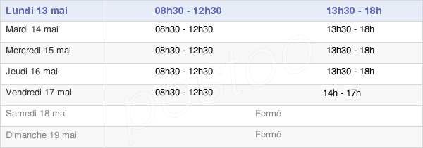 horaires d'ouverture de la Mairie D'Entraygues-Sur-Truyère
