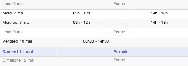 horaires d'ouverture de la Mairie De Larceveau-Arros-Cibits