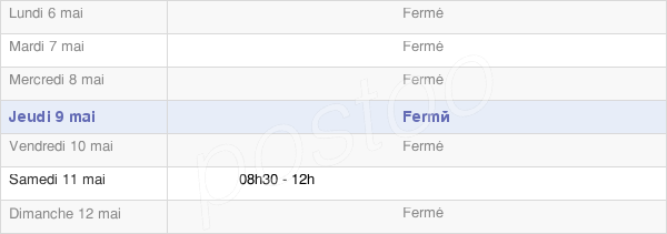 horaires d'ouverture de la Mairie De Saint-Forgeux-Lespinasse