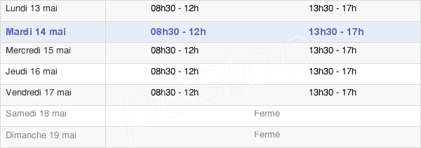 horaires d'ouverture de la Mairie De Berck-Sur-Mer