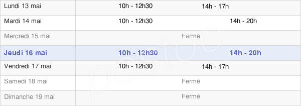 horaires d'ouverture de la Mairie De Sainte-Honorine-Des-Pertes