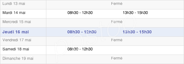 horaires d'ouverture de la Mairie De Sury-Ès-Bois