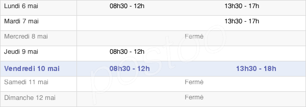 horaires d'ouverture de la Mairie De Brueil-En-Vexin