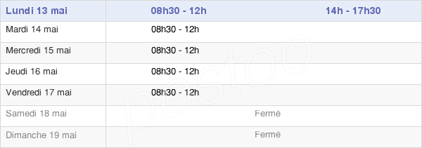 horaires d'ouverture de la Mairie De Lambres-Lez-Douai