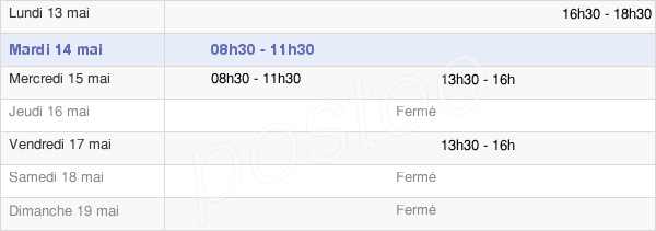 horaires d'ouverture de la Mairie De Cormoranche-Sur-Saône