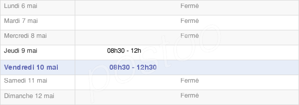 horaires d'ouverture de la Mairie D'Avrieux
