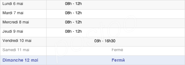 horaires d'ouverture de la Mairie D'Anthy-Sur-Léman