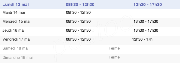 horaires d'ouverture de la Mairie De Fleury-Sur-Andelle