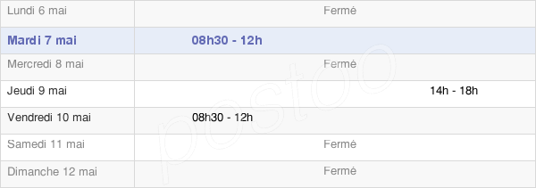 horaires d'ouverture de la Mairie De Fargues-Sur-Ourbise