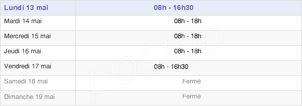 horaires d'ouverture de la Mairie De Villefranche-Sur-Mer